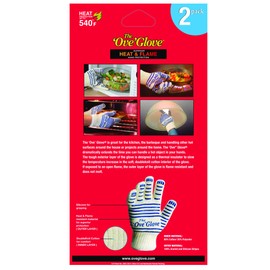 The Ove Glove - Superior HEAT & FLAME Hand Protection - 2 Pack Glove