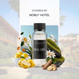 Scentiment - Malibu Hotel Diffuser Oil | Aromatherapy Home Fragrance | Inspired by Nobu® Hotel | Luxurious Scent with Notes of Lemon, Ginger, Musk (20 mL)