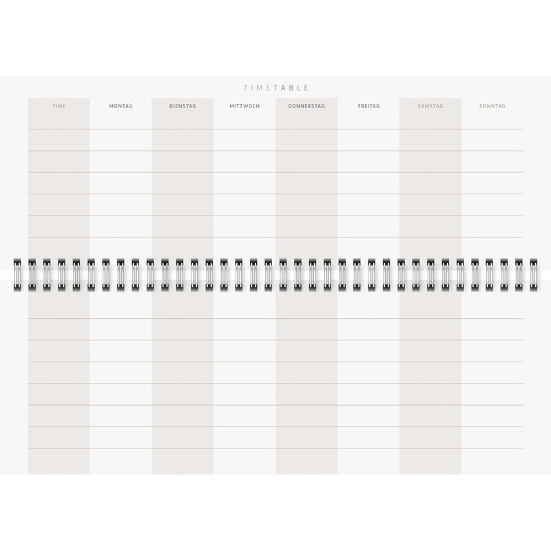 rido/idé Landscape appointment book Young Line (2025) "Cloudy Mountains", 2