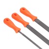 Wood Rasp File Set for 3Pcs Alloy Semi Round Woodworking