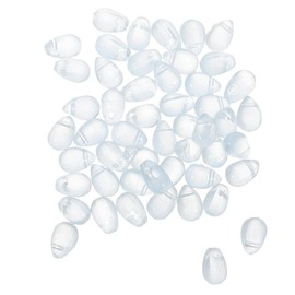 LALAFINA Elegant Czech Glass Teardrop Beads 50pcs Jewelry Accessories for Bracelet Charm Bulk Supply