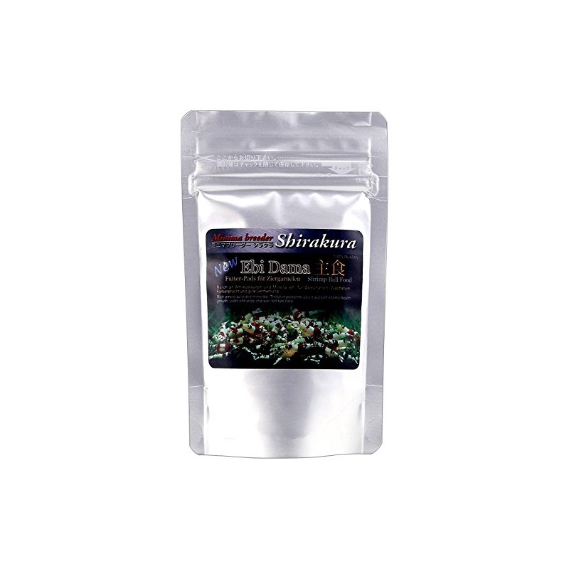 Shirakura EBI DAMA 80g Food for Shrimp and Crayfish