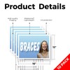 Braces Yard Sign 10 Pack of 12 Inch x 16