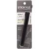 Sunstar Stationery S3791866 Sticky Steel Scissors, Compact Type, Black, Set