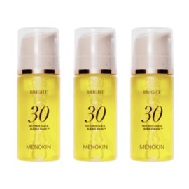 Menokin 30 Second Quick Bright Mask Bubble Pack Review Essence Manokin Menoki Efficacy 3 items I purchased with my own money / 메노킨 30초 퀵 브라이트 마스크 버블팩 내돈내산 후기 에센스 매노킨 메노키 효능 효과 3개