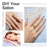Modelones Nail Tips, Pre-shaped Full Cover Fake Nails Soft Gel