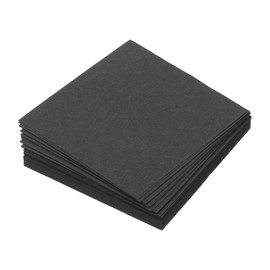 MECCANIXITY 100 Sheet Origami Paper Double Sided Black 2x2 Inch Square Sheet for Art Craft Project, Beginners, Gifts Decor