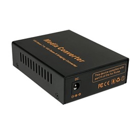 Elfcam® - 10Gb Ethernet Fiber Media Converter, 10G Fiber Ethernet Converter with 1 x RJ45 10GbE Port to 1 x 10GbE SFP+ Port