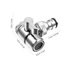 DOITOOL Faucet Diverter Valve with Aerator and Male Threaded Adapter,