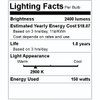 Bulbrite 150W 120V T3 Clear Halogen Bulb