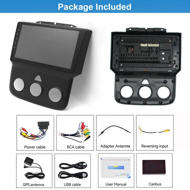 Fortdows For Dodge Ram 2013-2018 1500 2500 3500 CarPlay GPS