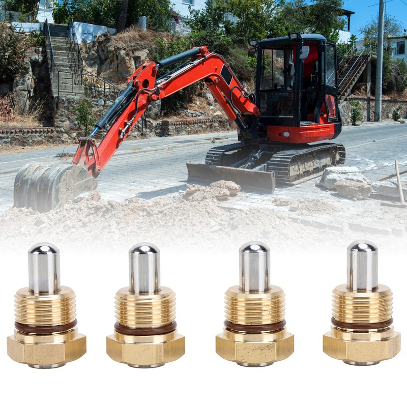 4Pcs Excavator Foot Pedal Valve High Accuracy Hard Harmless Excavator