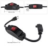 RTNLIT 3 Prong Extension Cord with Waterproof Switch, 14/3 SJT
