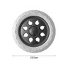 Alnicov 2 PCS Shopping Cart Wheels Trolley Caster Replacement Shopping