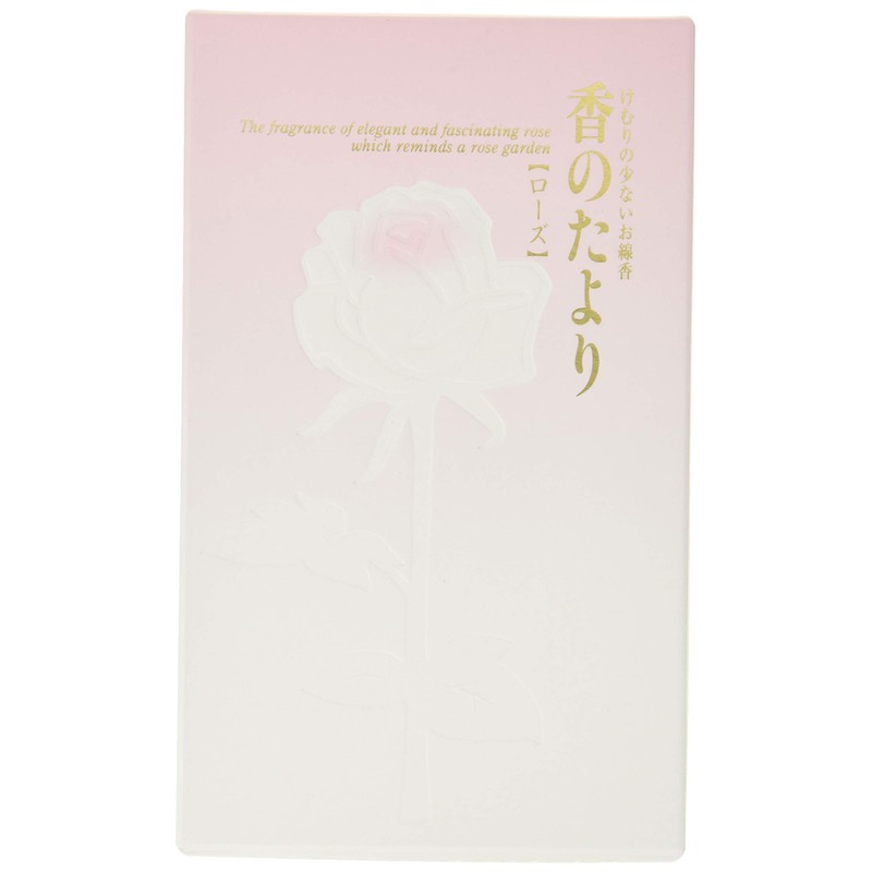 [Butsugawa of Buddhist Altars] Incense Incense Stickers, Rose with Less