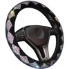 ZONETECH Luxe Diamond Bling Steering Wheel Cover – Premium Crystal