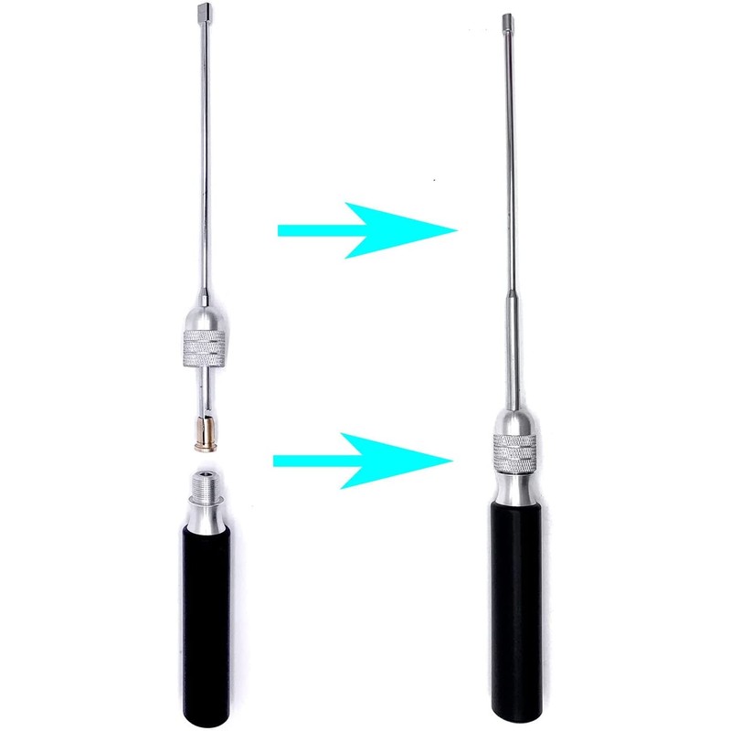 Jiayouy 13pcs Piano Regulating Tool Kit with 6" Combination Handle