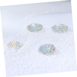 STOBOK 150pcs Ab Round Resin Rhinestone Beads for Jewelry Making Design Smooth for Crafting Accessories and Nail Art