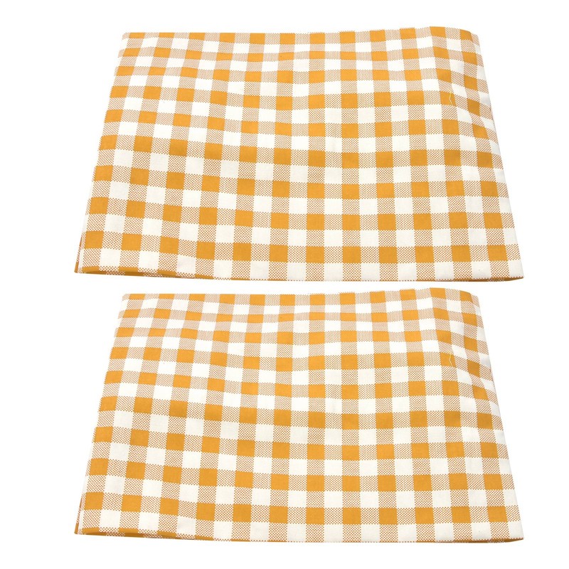 2Pcs Grid Design Anti Ultraviolet Car Curtain Side Car Window