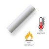 Ciata - 12 Pack - 1.5 inch White Plastic Candle