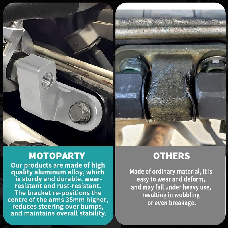 motoparty Steering Tie Rod Raiser for Honda Integra DC5 2002-2006