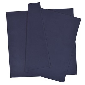 LAURA ASHLEY N3969400 Lunch Cloth, Boy, Set of 2, Lunch Box, Nafkin, Standard, 17.7 x 17.7 inches (45 x 45 cm), Square Royal Navy