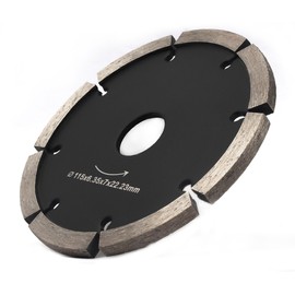 Z-Lion 4-1/2 Tuck Point Diamond Blade for Concrete Stone 6 Thickness Segment Diamond Grinding Blade