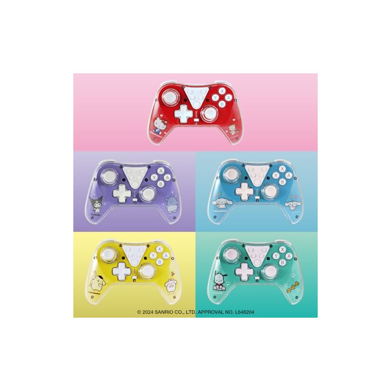 Allone ALG-NSWCUSPUPU Wireless Controller, #Unipo Sanrio Characters 2.4 x 6.1