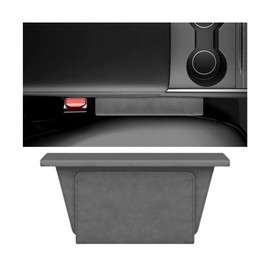 Osilly Car Seat Gap Filler Organizer, Vehicle Center Console Side Seat Crevice Storage Box from Dropping, Auto Interior Accessories for Wallet Card Phone, Universal for SUV, Sedan, Truck (Gray)