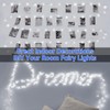 Heceltt Fairy Lights with Clips，33ft 100 LED Photo Clips String