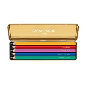 Caran d'Ache Set of Colour Treasure 5 Maxi HB Limited Edition Pencils