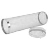 BBQ Net Tube Rolling Grilling Basket Stainless Steel Wire Mesh