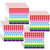 2016 Pack Shaped Coloured Stickers 7 Colors 6 Shapes Coding