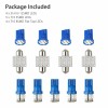 SHENKENUO 13Pcs Car Blue Light Interior LED Lights For Dome