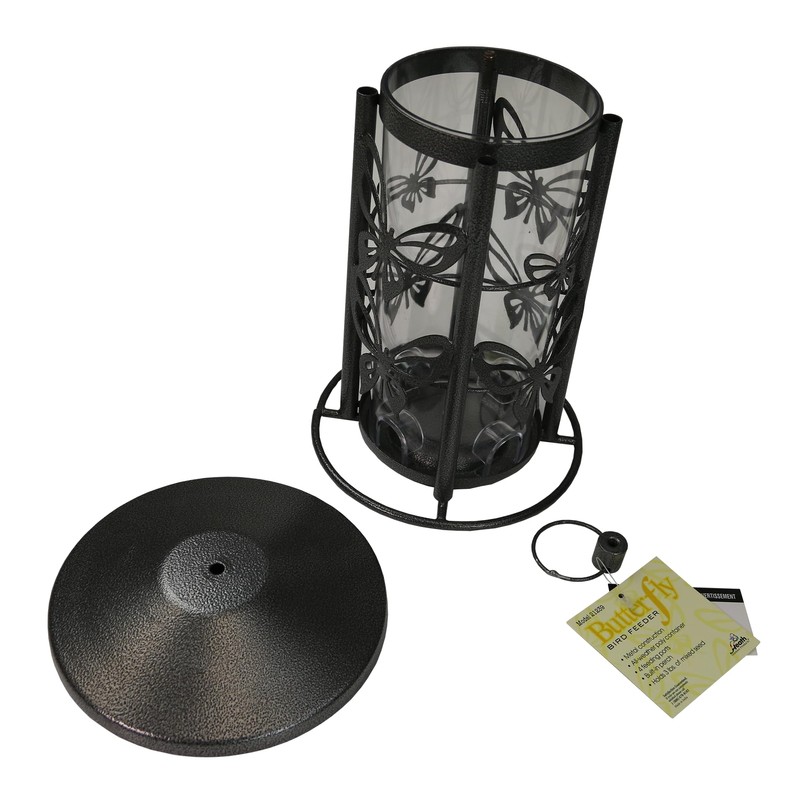 Heath Outdoor Products The Butterfly Seed Capacity Decorative Metal Wild