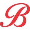 StickerTalk Cursive B Monogram Vinyl Sticker, 3.75 inches by 3