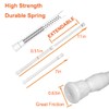 2 Pack Small Tension Rods 7 in to 11 Curtain