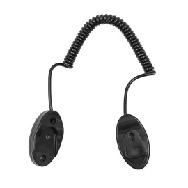 Ieron 2 Pack Magnetic Remote Control Holder with Spring Ropes, Securely Fixing Remote Controls and Small Items, Anti-Loss, Fast Adsorption, Extendable Spring