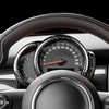 KUNGKIC Car Centre Tachometer Frame Sticker Carbon Fibre for Mini