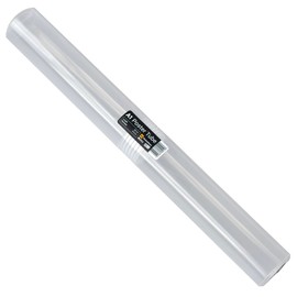WestonBoxes Storage Tube for Posters, Prints, Drawings & Artwork, Clear Plastic with a 50/50 Screw Split (1, A1, Diameter-65mm / Length-620mm)
