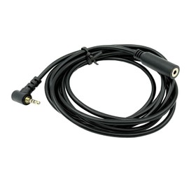 Seadream 2.5mm Audio Extension Cable 6FT,90 Degree Angle 2.5mm TRRS Male to Female Stereo Audio Plug Jack Cord Headphone Audio 4 Pole（Audio Only,Can not Transmit Vedio