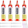 Treela 4 Pack 10ml 8341 No Clean Solder Flux Paste,