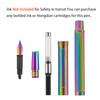 Rainbow Forest Fountain Pen Medium Nib Classic Design with Converter