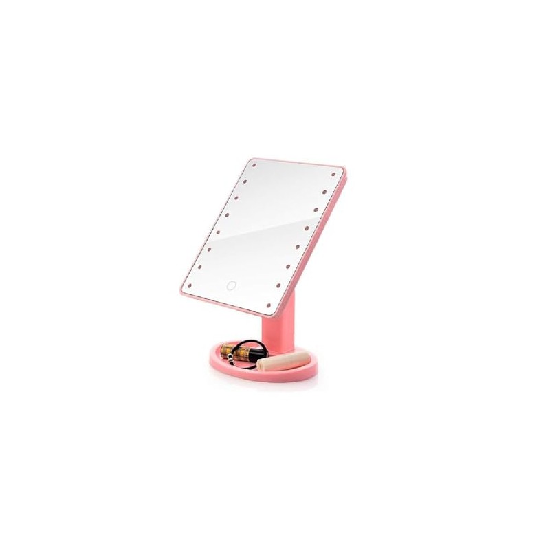 Aleissi | Espejo con Luz Led para Maquillaje con Base