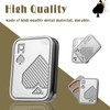 Metal Poker Fidget Slider xlwen Pack of 2 EDC Metal