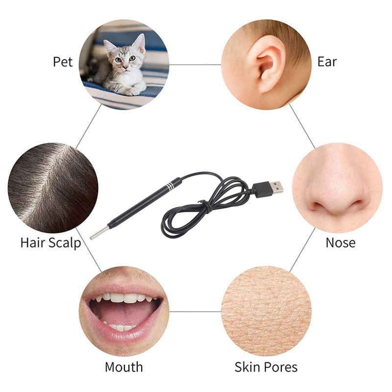 An108 3 In 1 Visual Endoscope Camera Luminous High Definition