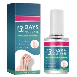 3 Days Nail Care, Nail Care Oil, Nail Strengthener Oil, Nail Growth Serum for Daily Strengthening & Nourishment for Damaged, Dry, Weak & Fragile Nails & Weak Nails