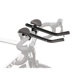 M-Wave Aero Triathlon Lightweight Aluminium Padded Handlebar Attachment for Handlebar Diameter 31.8 mm (or 25.4 mm)