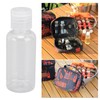 6pcs Camping Spice Containers Mini Portable Transparent Spice Jar Kit