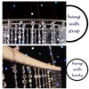 Tosnail 200 ft Crystal Beads String Beads Chain Garland Roll
